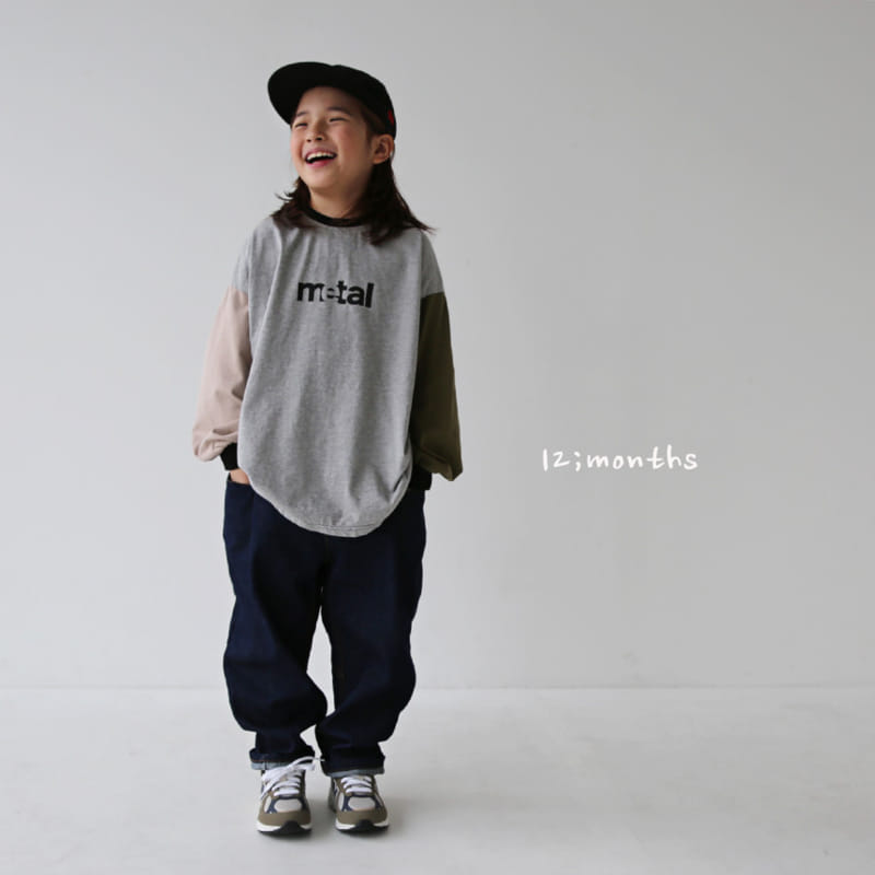 12 Month - Korean Children Fashion - #toddlerclothing - Metal Long Sleeve Tee With Mom - 7