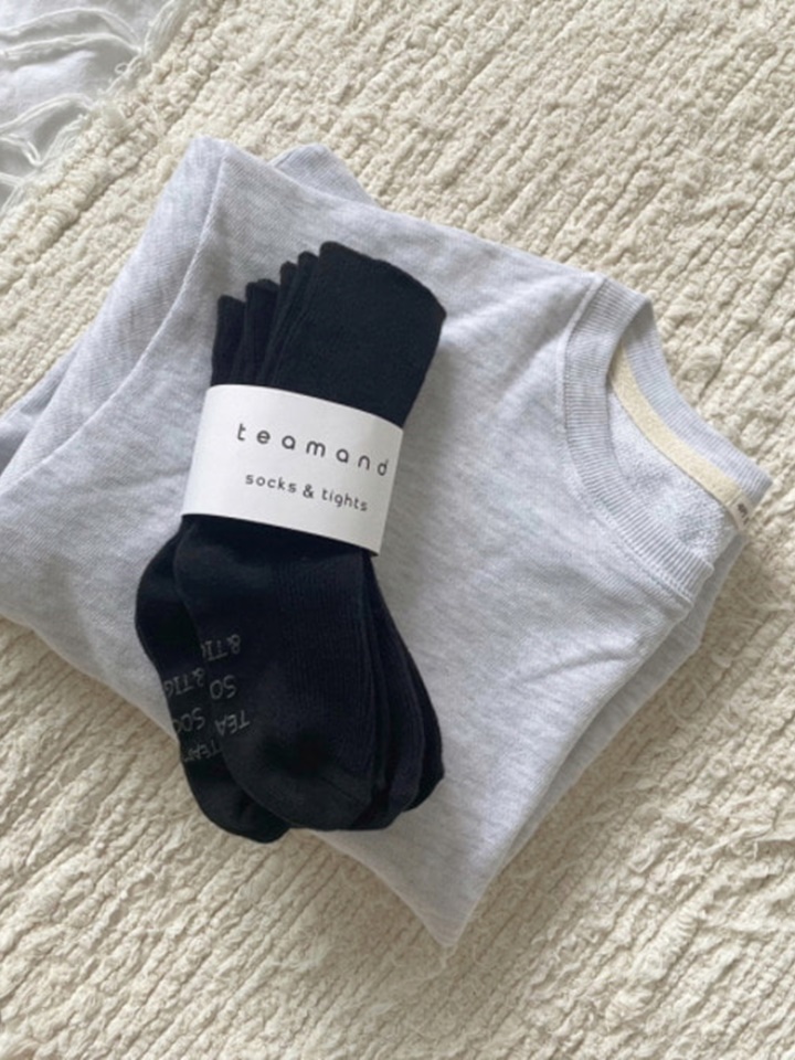 Oreo Black Socks Set With Adult