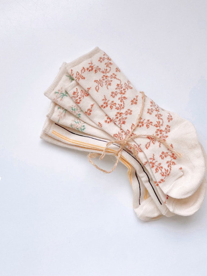 Garden Knee Socks Set