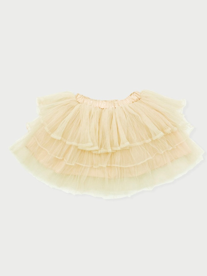 Pleated Can Can Skirt