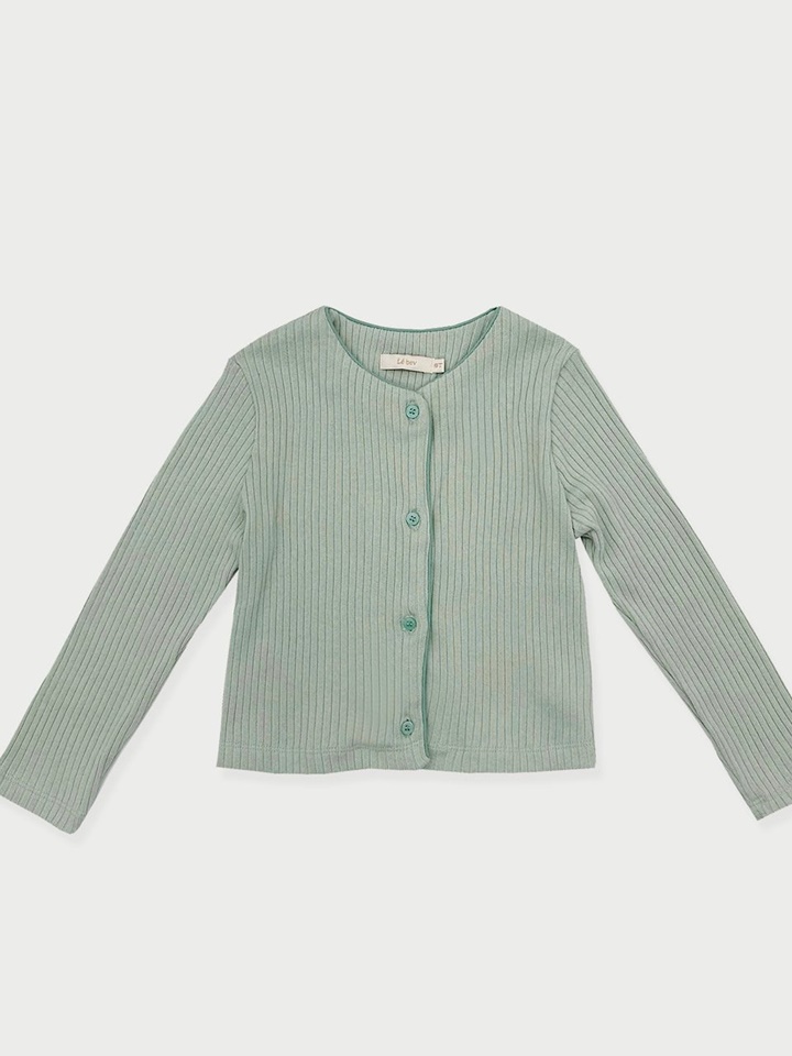 Len Rib Cardigan