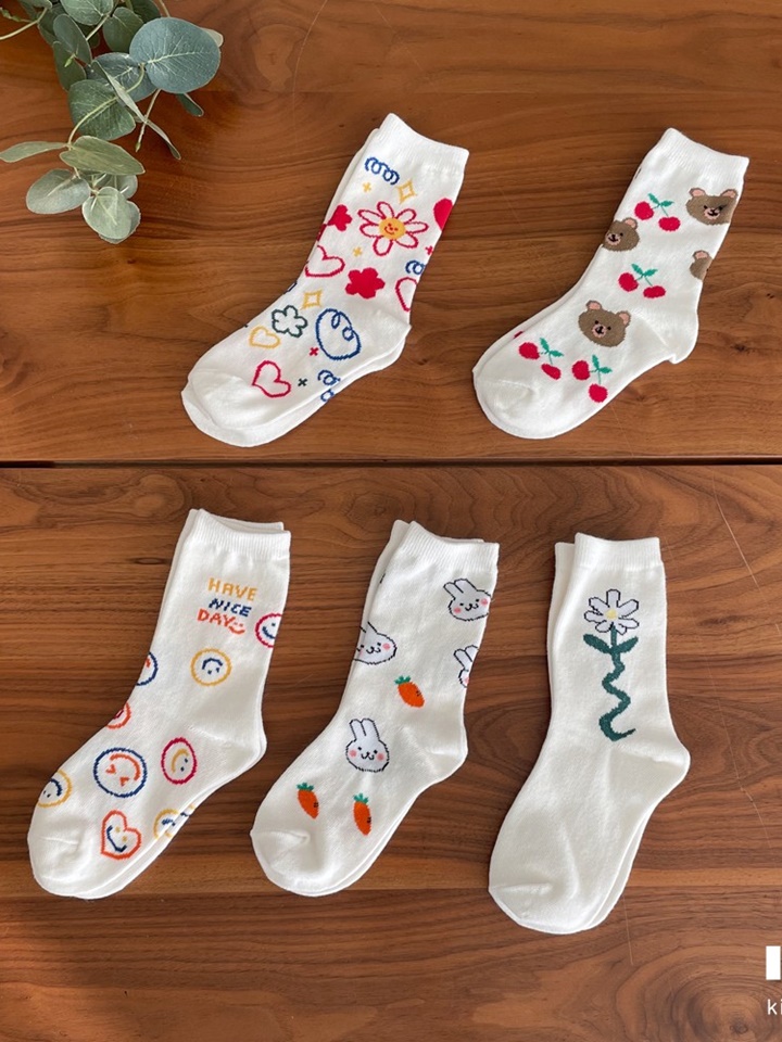 Mix Smile Socks Set