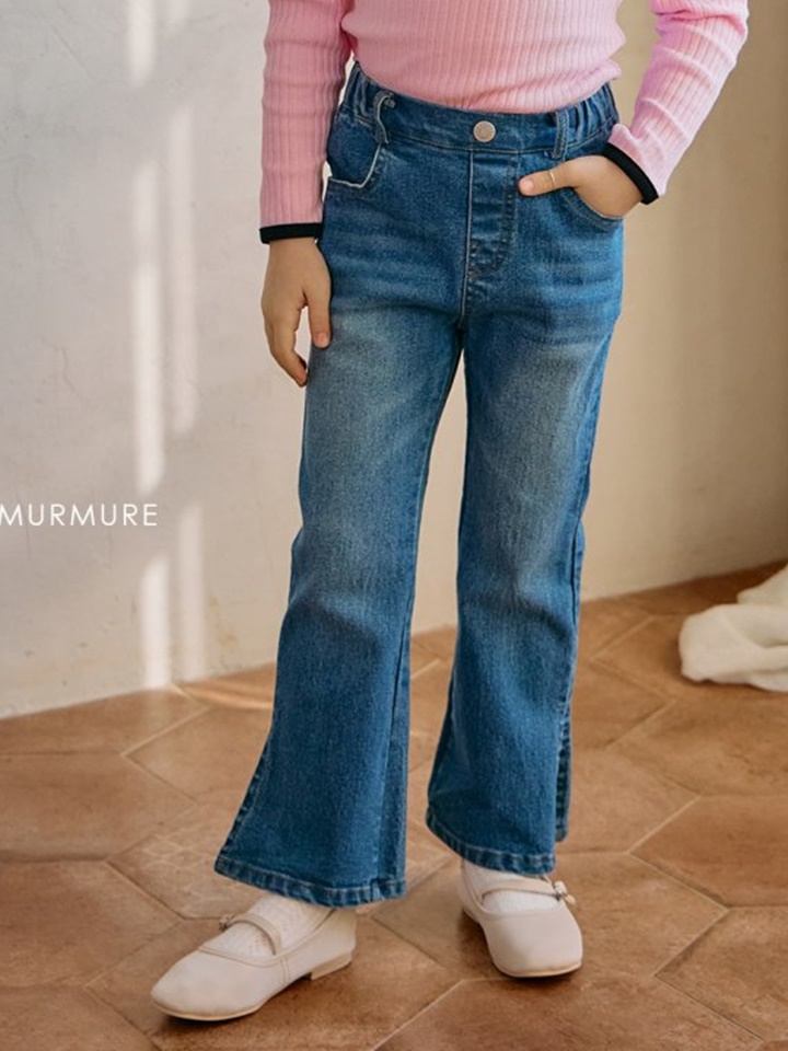 Bridge Boots Cut Denim Pants