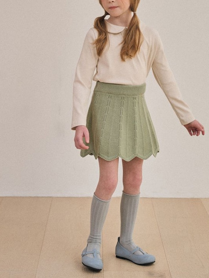 Wave Knit Skirt