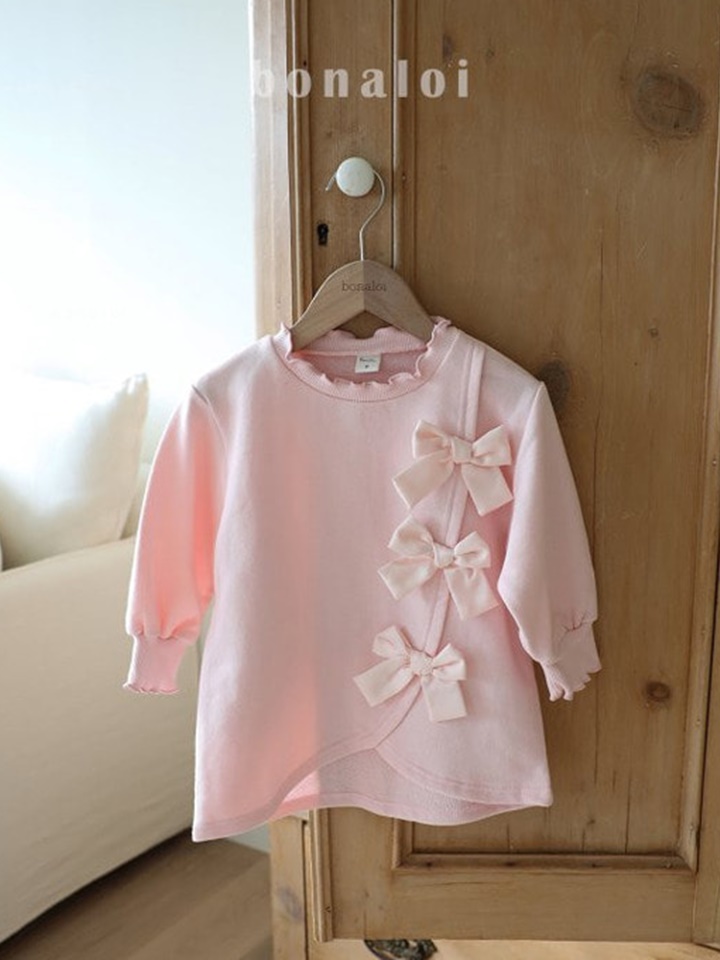 Ribbon Unbalance Long Tee