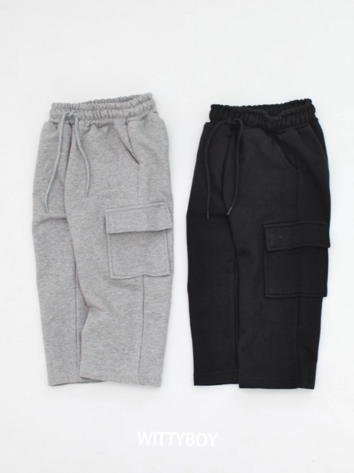 Fuzzy Cargo Pants