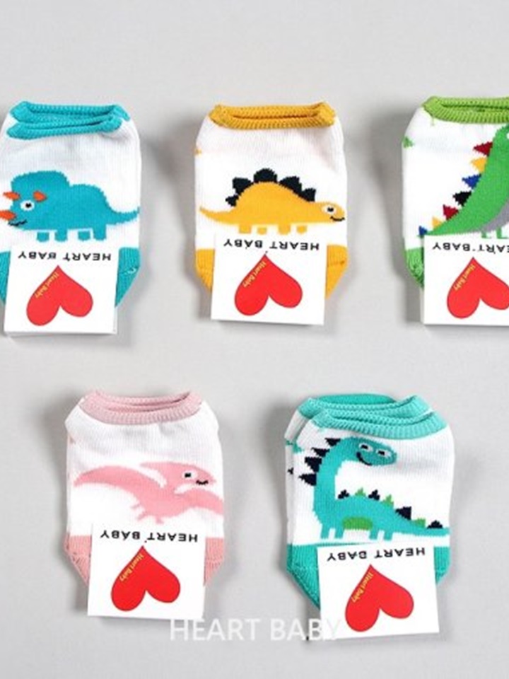 Dinosaur Friends Socks