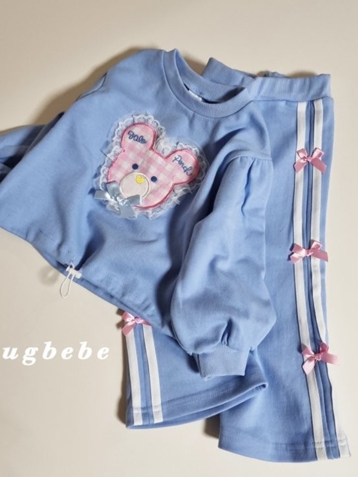 Ribbon Bear Top Bottom Set