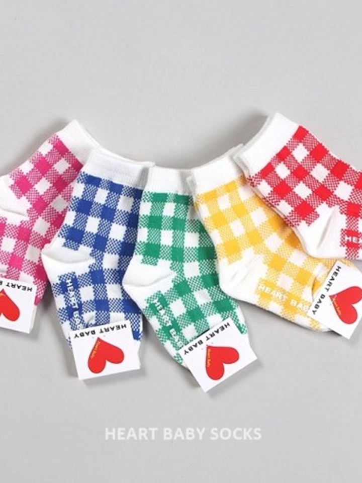 Cute Check Socks