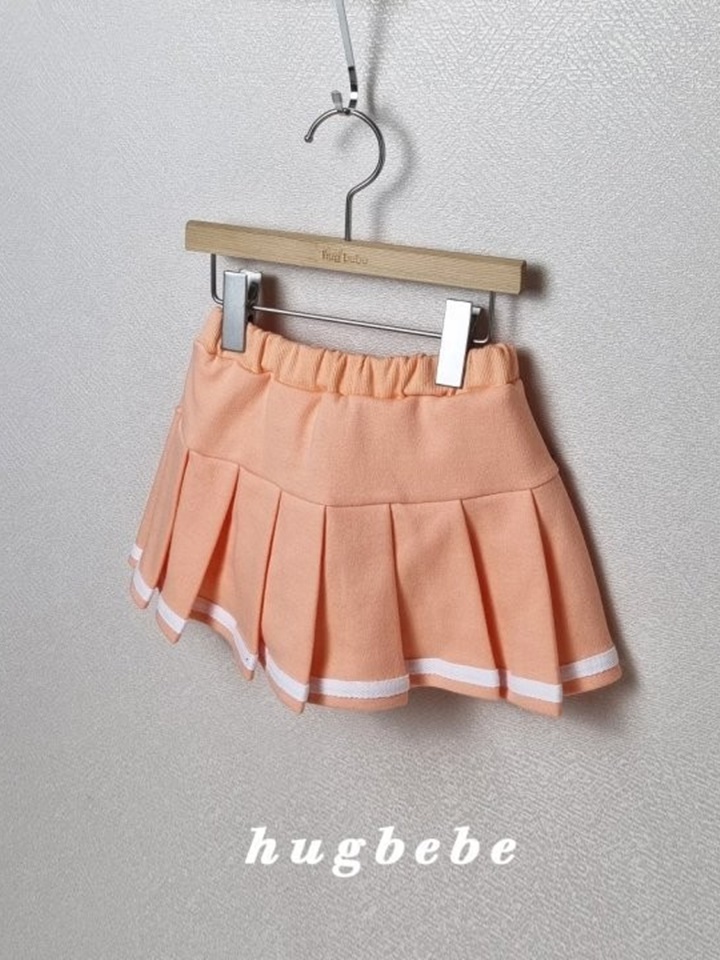 Tape Point Pleats Skirt