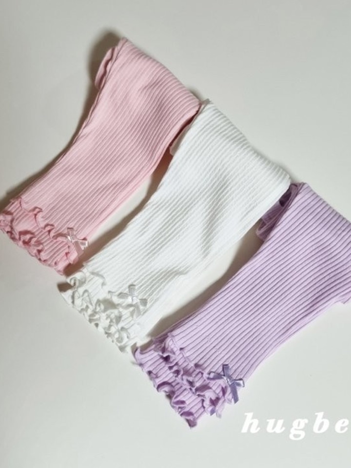Soft Rib Ribbon Leggings