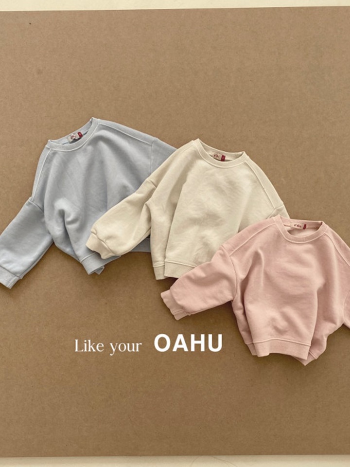 Fuzzy Dyeing Sweatshirt