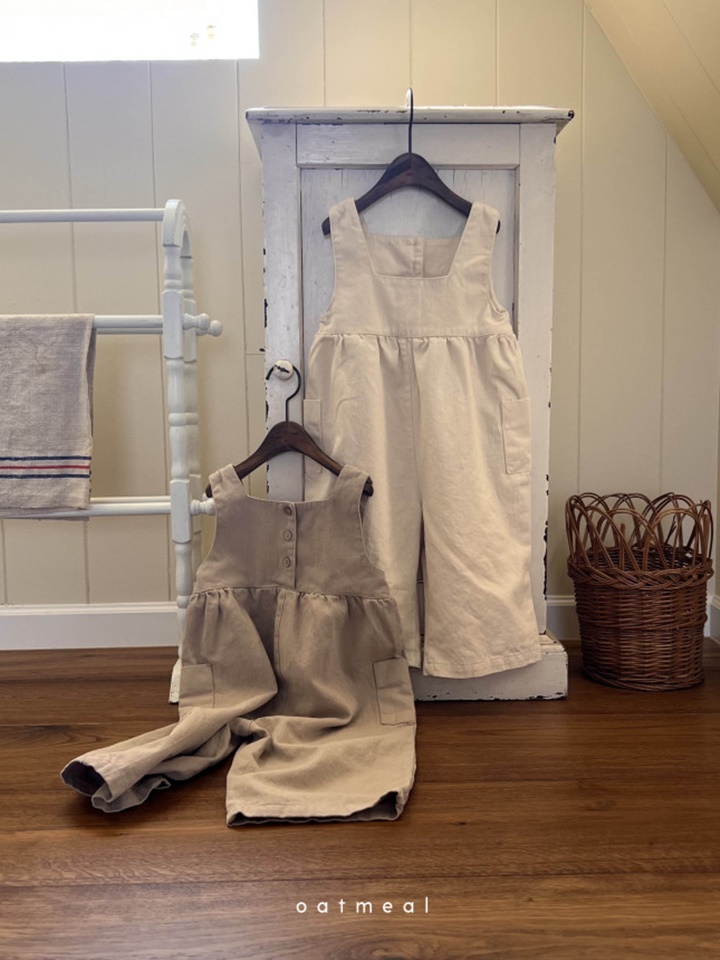 Ripple Dungarees Pants