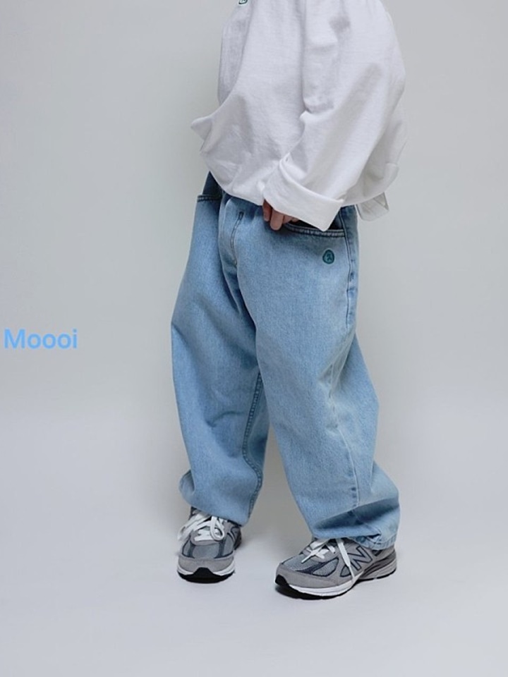 Smile Embroidery Denim