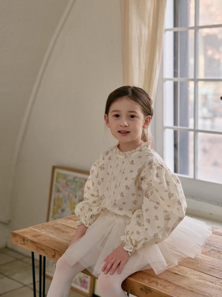 Lace Frill Blouse