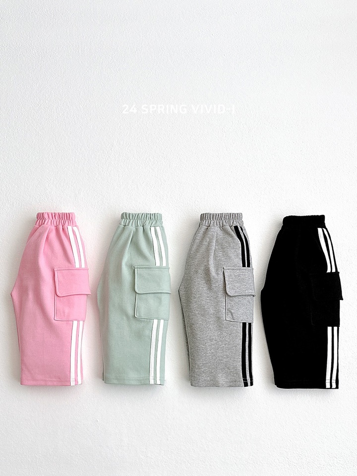 Line Pocket Pants
