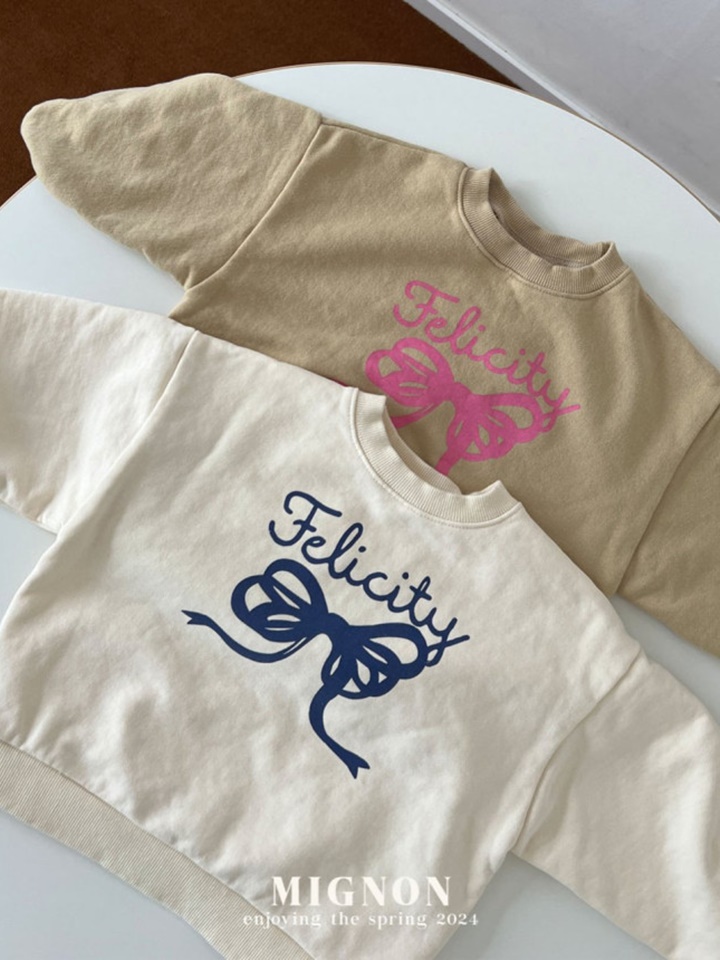 Ribbon Sweatshirt
