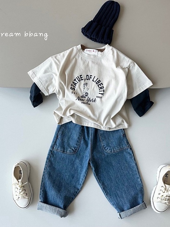 Denim Slim Baggy