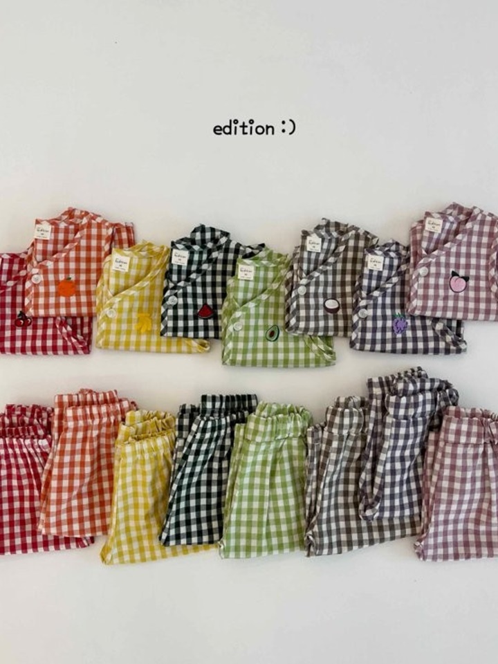 Fruit Check Piping Vest
