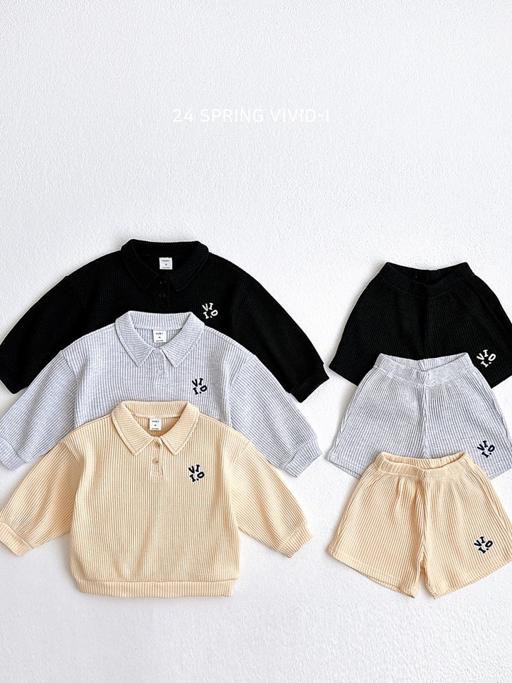 D Shorts Top Bottom Set