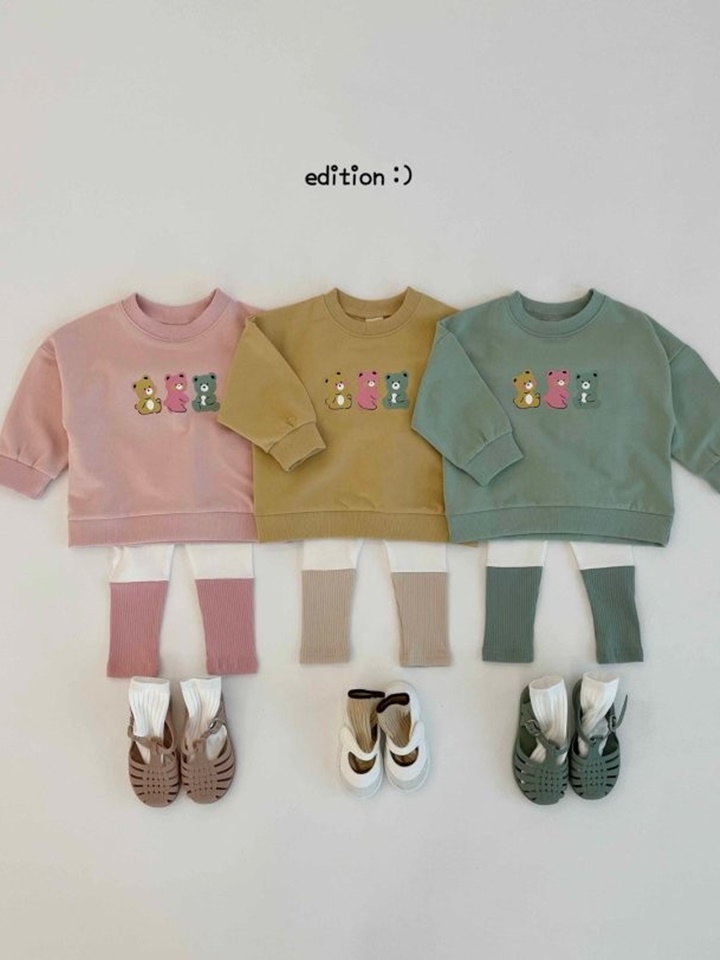 Jelly Bear Leggings Top Bottom Set