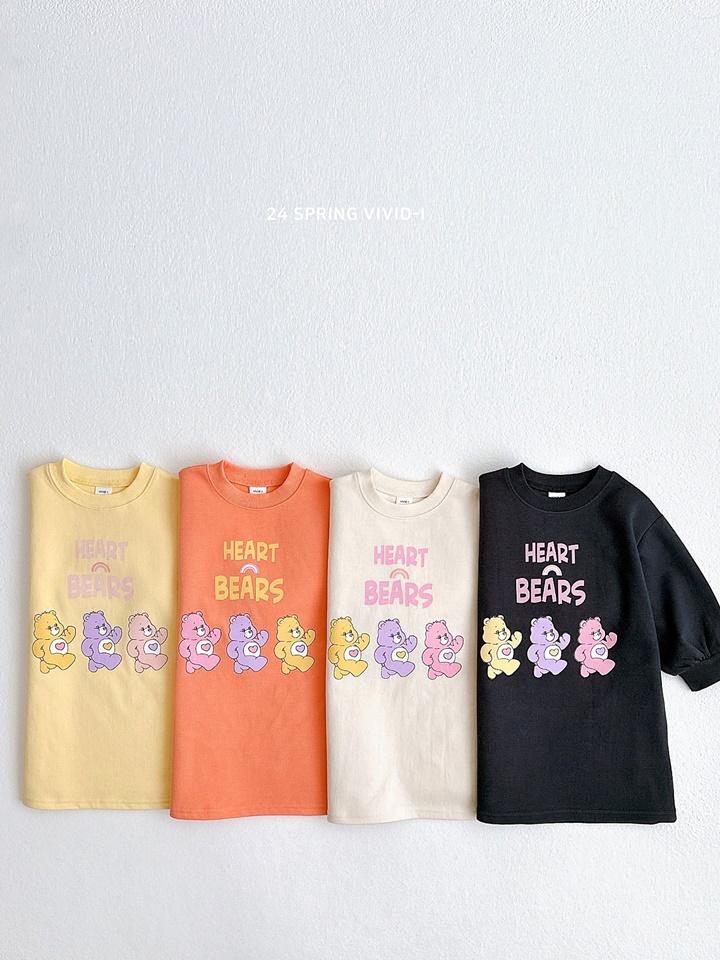 Heart Bear One-Piece