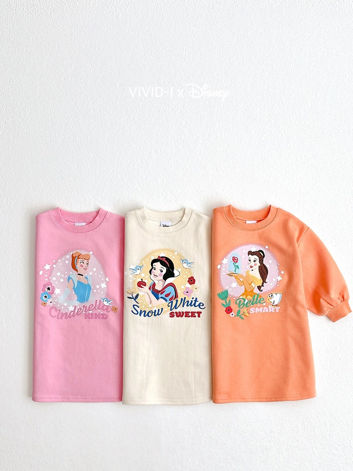 D Three Princess One-Piece