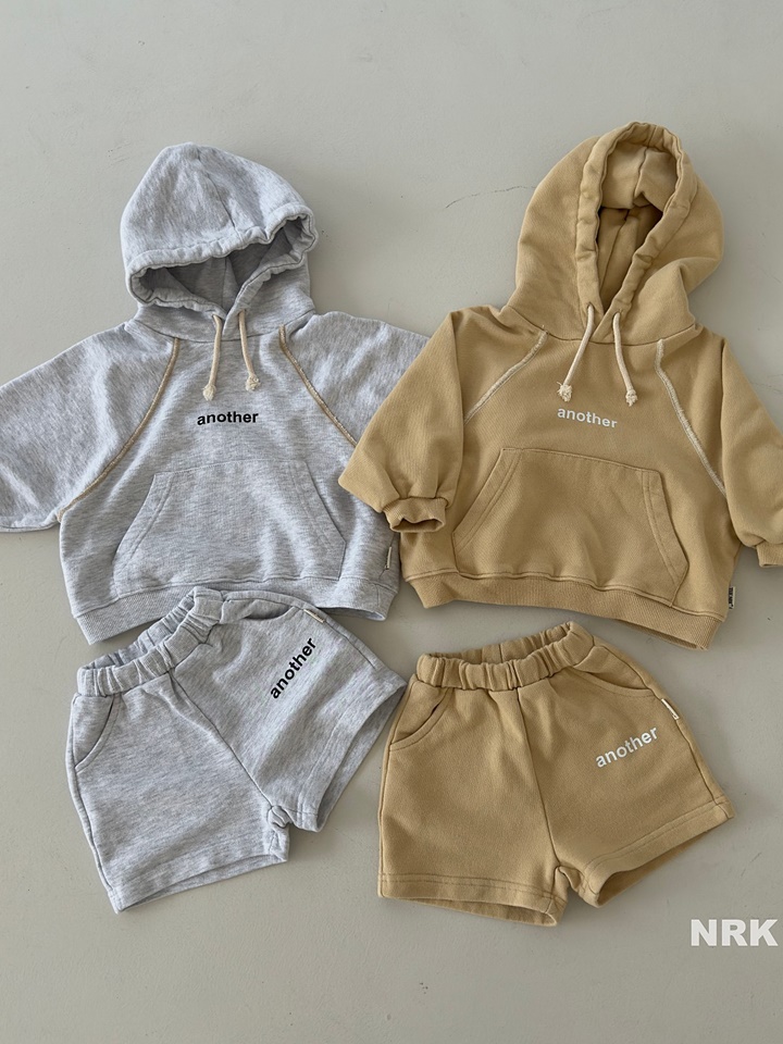 Hoody Top Bottom Set