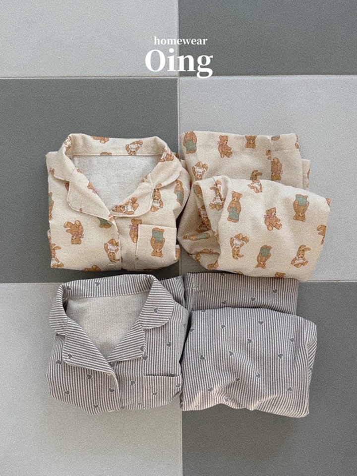 Toy Pajama Top Bottom Set