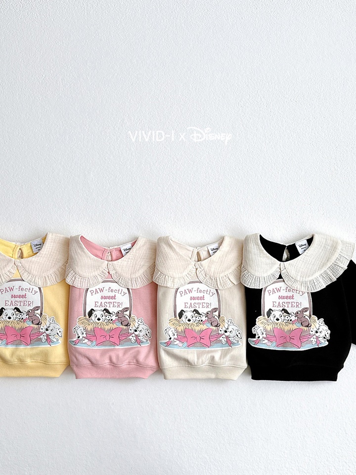 Dalmatian Collar Sweatshirt