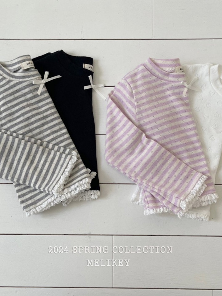 Eyelet Ribbon Tee