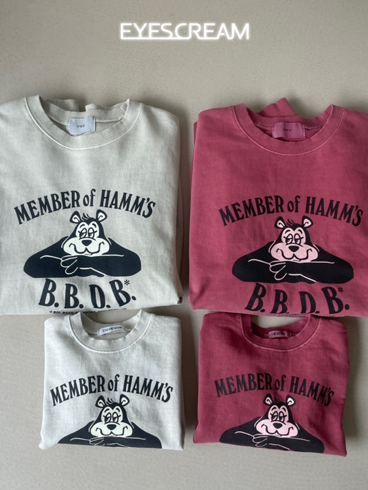 Hamms Pig Sweatshirt With Mom