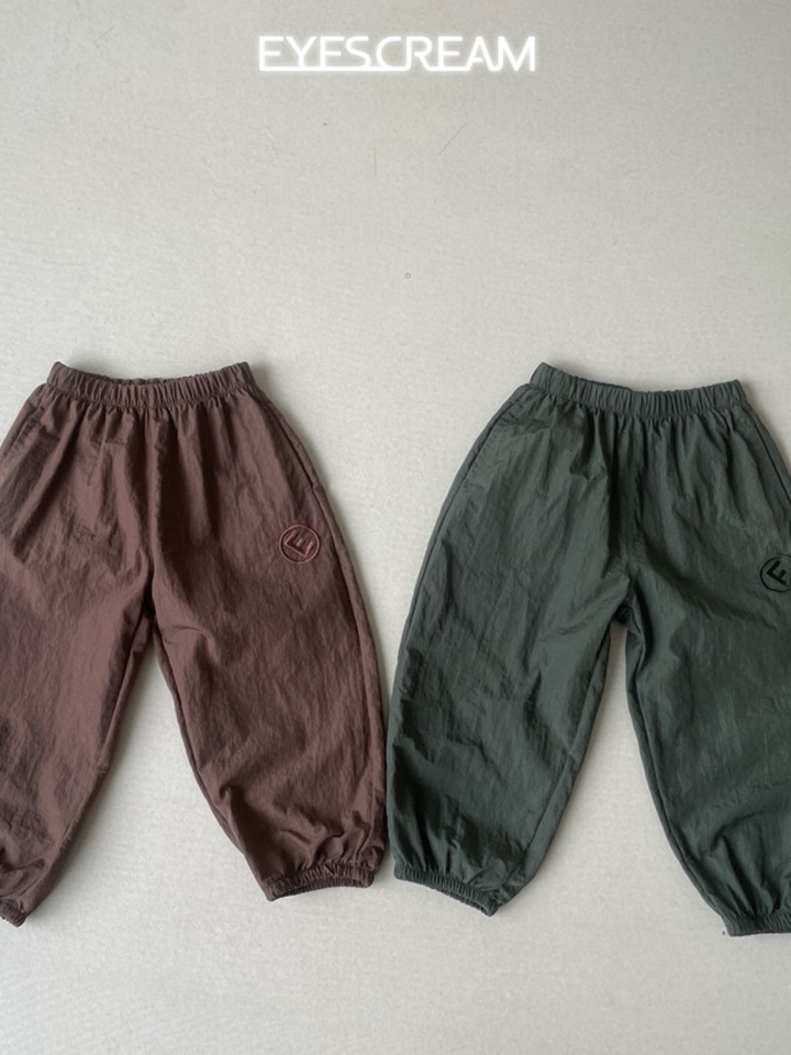 E Embroidery Jogger Pants