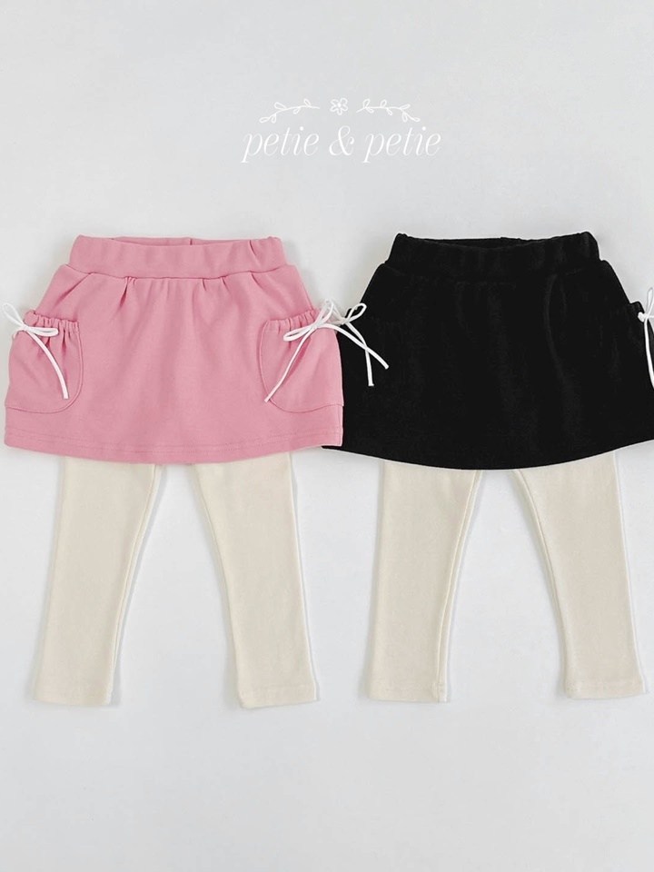 Cargo Pocket Skirt Leggings