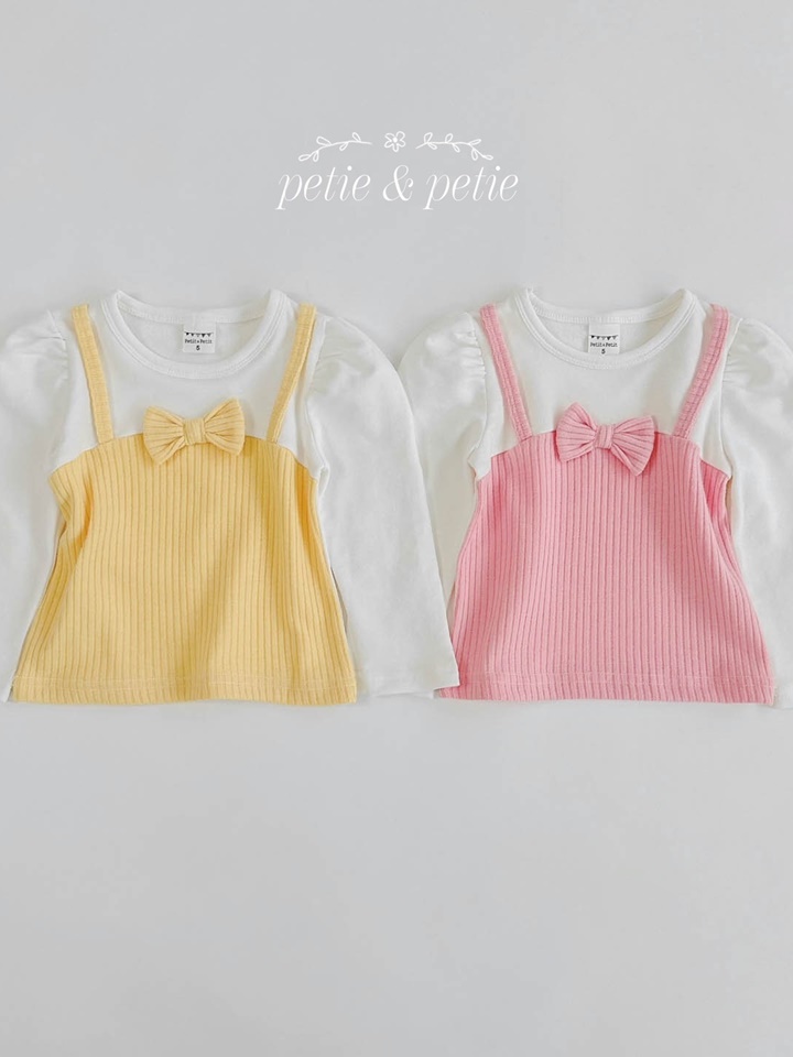 Ribbon Bustier Tee