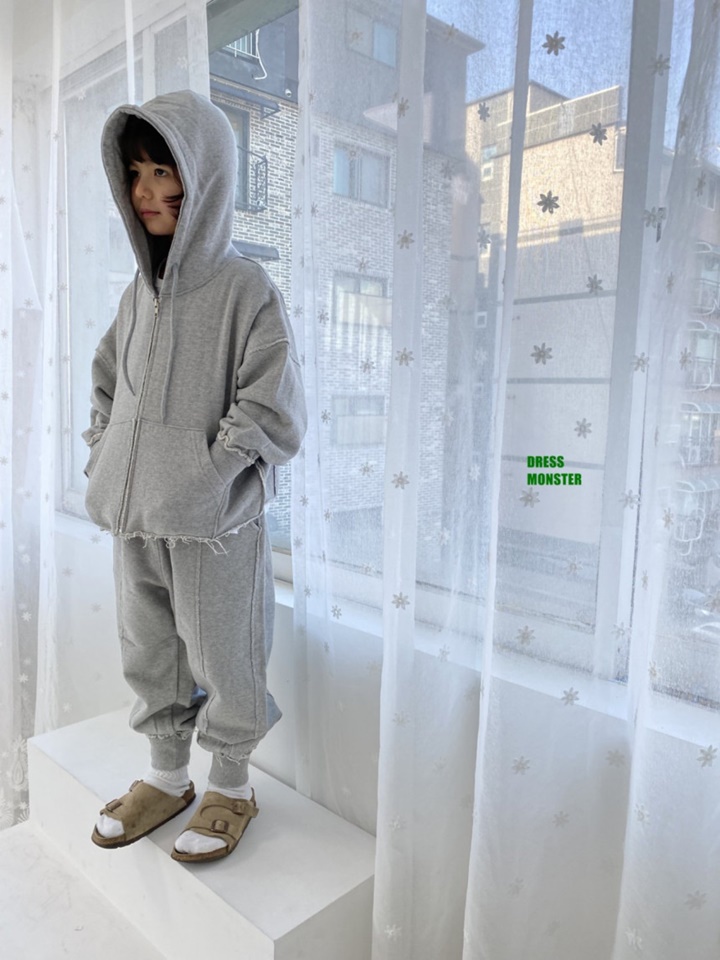 Cutting Zip Up Top Bottom Set
