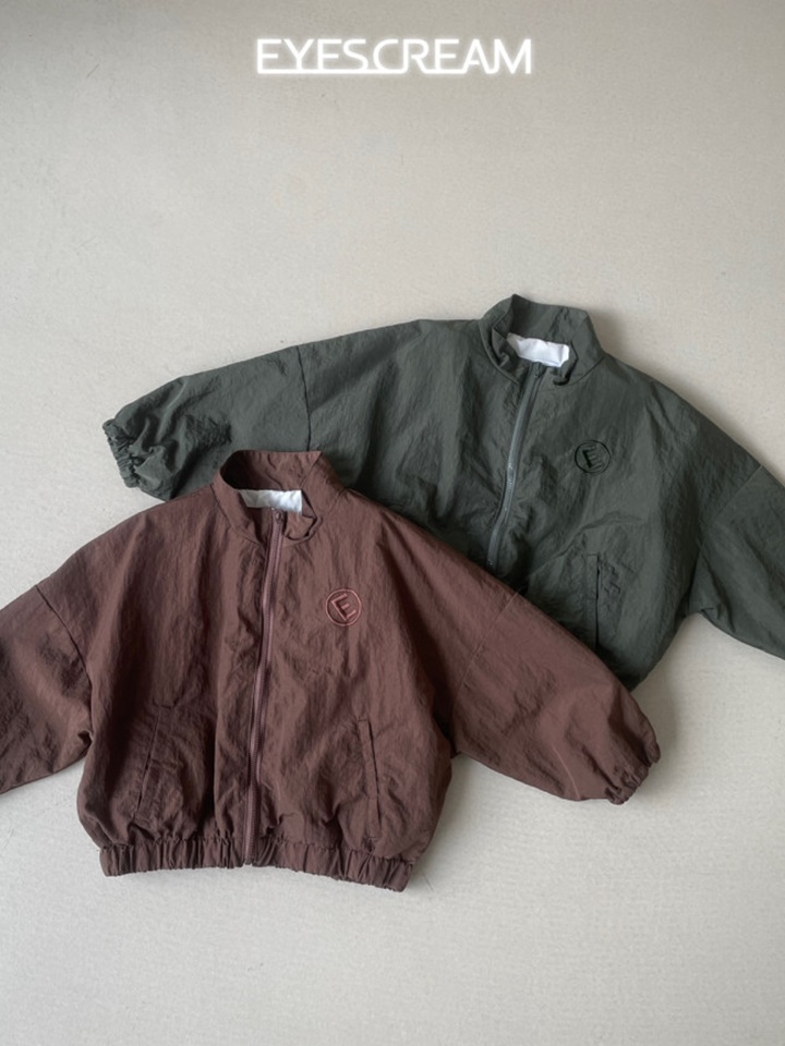 E Embroidery Zip Up