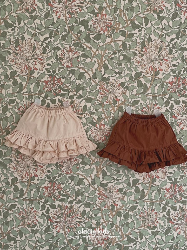 Frill Can Cang Skirt Pants