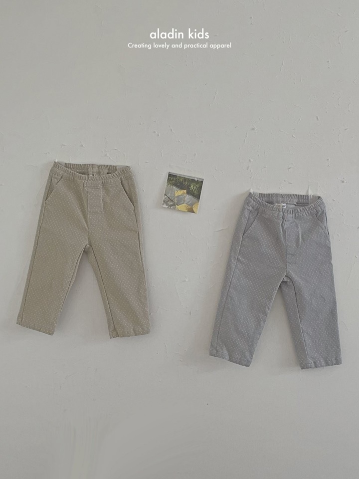 Mini Dot Slim Pants