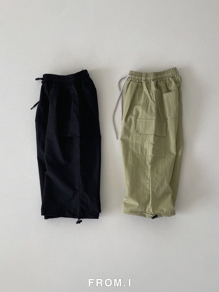 Nylon Cargo Pants