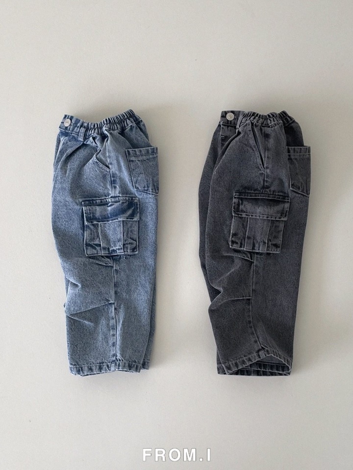 Denim Para Suit Pants
