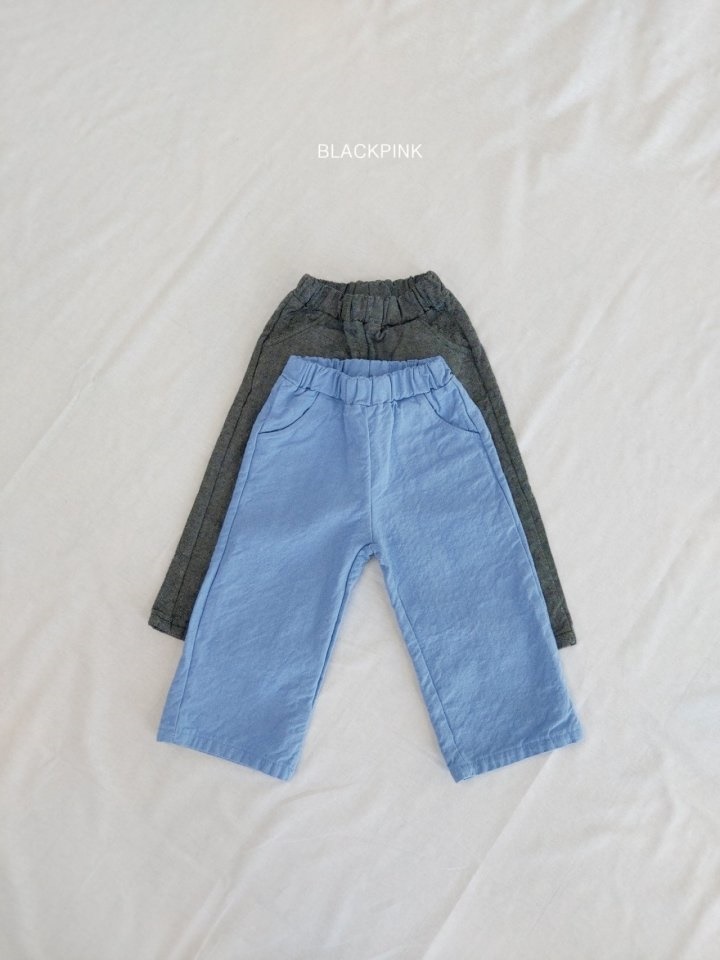 Denim Straight Pants