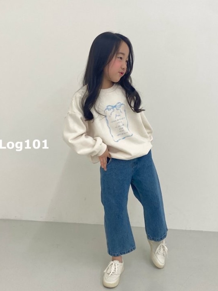 Ribbon Blossom Sweatshirt