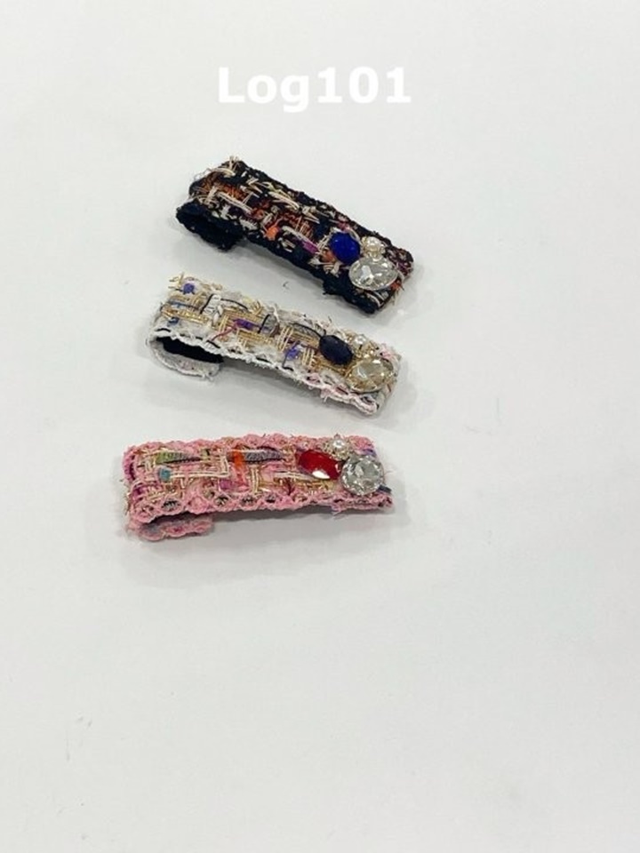 Tweed Hair Clip