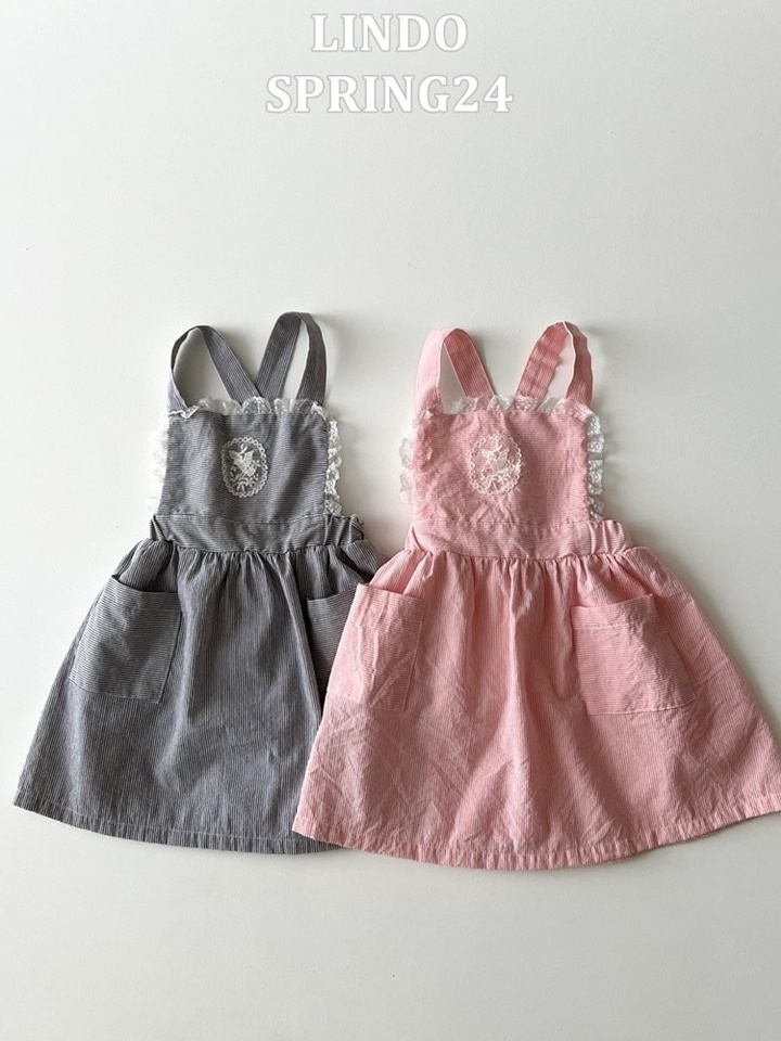 Girl Dungarees One-Piece