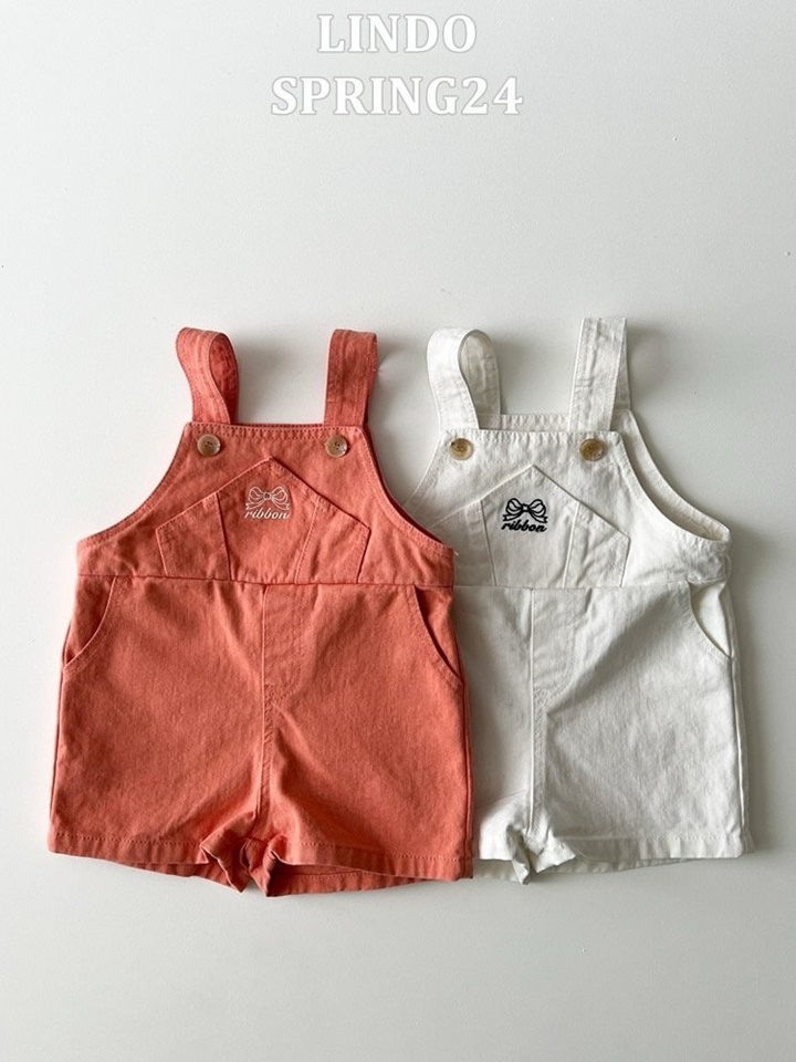 Lala Ribbon Dungarees