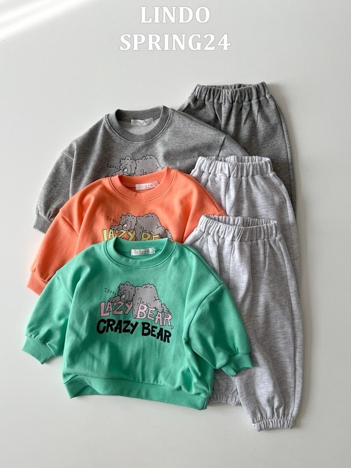 Cool Cool Bear Top Bottom Set