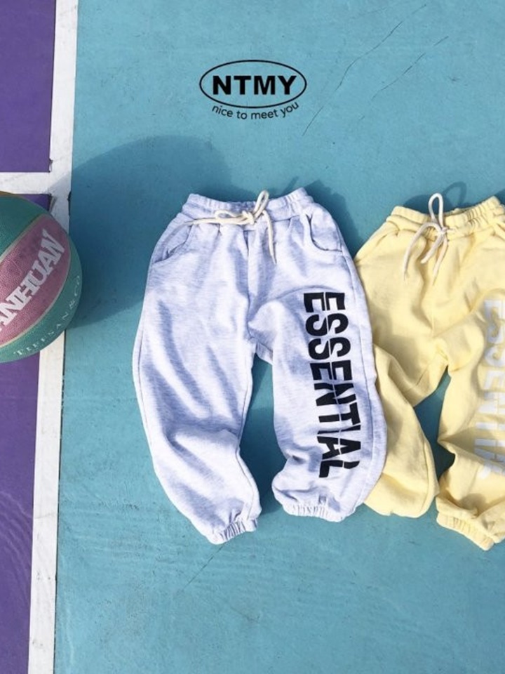 Font Jogger Pants