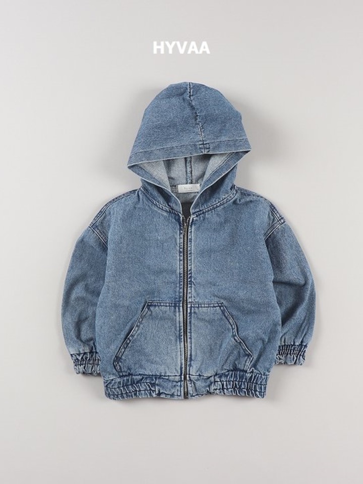 Denim Hoody Jumper