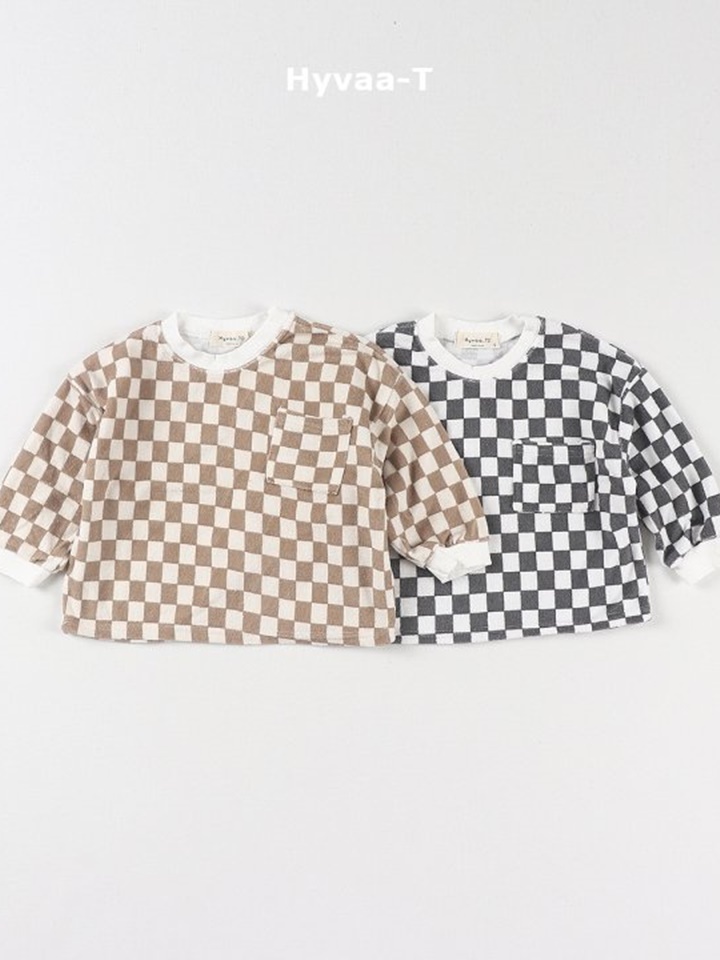 Terry Check Tee